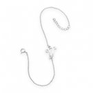 'V' Initial Bracelet
