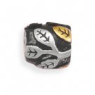 Two Tone Leaf Bead