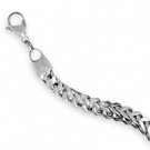 9" Stainless Steel Franco Bracelet