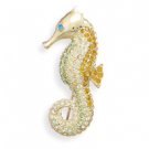 Swarovski Seahorse Pin
