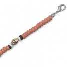 Pink Coco Bead Anklet