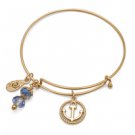 Gold tone Nautical Bracelet