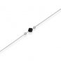 Anklet Black Crystal