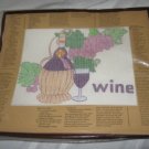 Vintage Award Series Needlepoint Kit Wine New Old Stock