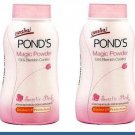 POND'S 2 X 50 G. MAGIC POWDER OIL BLEMISH CONTROL UV PROTECTION PINK