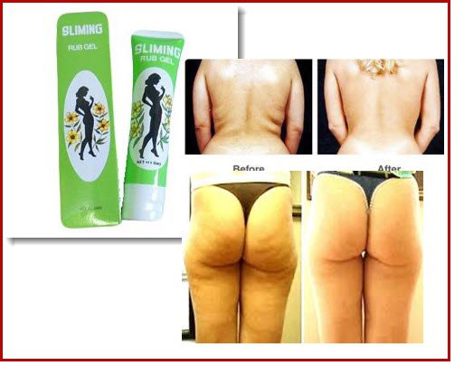 ANTI-CELLULITE FAT BURNER SLIMMING RUB FIRMING AND WEIGHT REDUCE GEL SLIM NOW