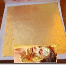 Full 5 pcs.24K Genuine Real Gold Leaf for Facial Mask Skin Treatment& Anti-aging