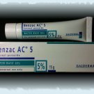 Benzac AC Water Base Gel 5% Benzoyl Peroxide Treating Acne Spots Problem 15g