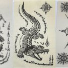 Temporary Thai Tattoos Stickers Waterproof Art Stickers set 1