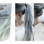 BERINA PERMANENT HAIR DYE COLOR CREAM LIGHT GREY SILVER # A21