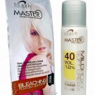 Hair Bleaching Dye Color Plantinum Lightener Lightening Powder Kit BLEACH WHITE