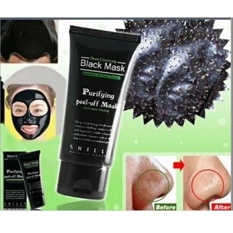 HOT Peel Off Facial Blackhead Remover Acne Cream Bamboo Charcoal Face Mask Lady