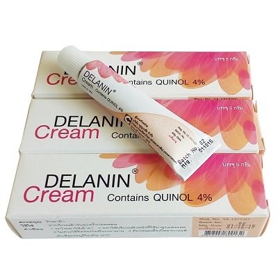 Delanin Cream 5g QUINOL 4% - Skin Whitening Lightening - Treatment