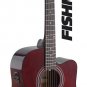 Stagg SA40DCFI-TR Acoustic/Electric Guitar Trans Red