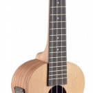 Stagg Concert Acoustic/Electric Ukulele UCX-ROS-SE with solid CedarTop