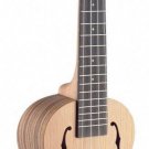 Stagg Soprano Ukulele USX-ZEB-S with solid Cedar top, Zebra Wood Back and Sides