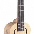 Stagg Concert Ukulele UCX-SPA-S  with Solid Spruce Top Spalted Maple Sides