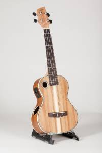 Boulder Creek Riptide EUT-11 NS Solid Acacia Top Acoustic Electric Tenor Ukulele