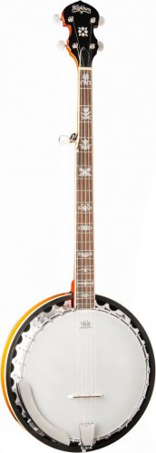 Washburn Five String Remo Head  Mahagony Body Banjo B10