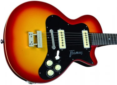 Framus, Hollywood SC , Set Neck Electric Guitar Red-Gold