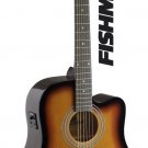 Stagg SA40DCFI-BS Acoustic/Electric Guitar Brown Sunburst