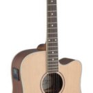 James Neligan Asyla Series, Dreadnought Acoustic/ Electric Cutaway, solid Spruce