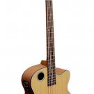Boulder Creek Solitaire Cedar Top  Acoustic /Electric 5-Str Bass EBR3-N5L Lefty