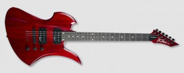 BC Rich MG1TRD Mockingbird One Electric Guitar  - Trans Red