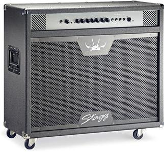Stagg 250W(RMS)/8 Ohm solid state, 2-channel 2x12" guitar combo amplifier