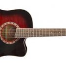Jay Turser JTA-454QCET  Dreadnought Acoustic/Electric Guitar with Tuner