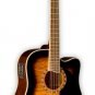 Jay Turser JTA-454QCET Dreadnought Acoustic/Electric Guitar with Tuner