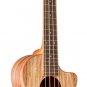 Oscar Schmidt OU8TLCE Tenor Cutaway Acoustic/Electric Ukulele Spalted Maple