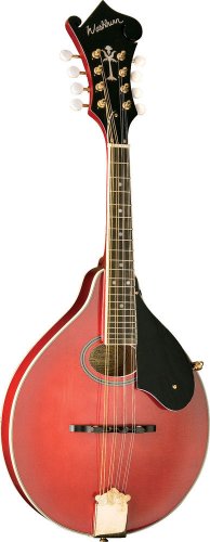 Washburn M1SDLTR A-Style Mandolin Trans Red
