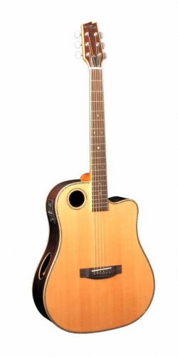 Boulder Creek Gold Series Dreadnought  Acoust./ Electr. solid Spruce Top Guitar
