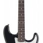 STAGG S250-BK Strat Style Electric Guitar Black w. 10W Amp and Clip on Tuner
