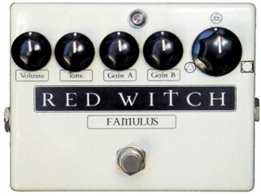 Red Witch Famulus Distortion Effects Pedal