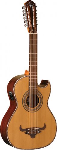 Oscar Schmidt  OH50SE Bajo Sexto Latin Guitar with  Gig Bag