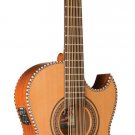 Oscar Schmidt OH22SE Thinline Bajo Quinto with Fishman Pickup and Gig Bag