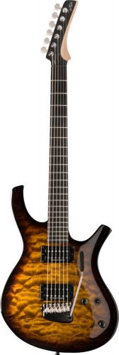 Parker Maxx Fly PDF100, Quilted Maple Top Tremolo Electric guitar w. gig bag