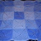 Baby boy block blanket