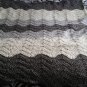 gray wave blanket