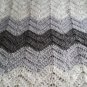 gray wave blanket