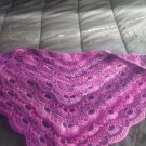 purple shawl