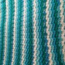 ocean colored soft blanket
