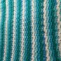 ocean colored soft blanket