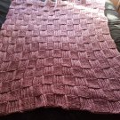 Basket weave blanket homemade