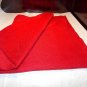 Paisley Jacquard Weave, Self Print, Red Pure wool Semi Pashmina - soft,