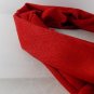 Paisley Jacquard Weave, Self Print, Red Pure wool Semi Pashmina - soft,