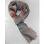Elegant Multi Color Pashmina Stole - Ekat weave, pure wool, warm, light weight,