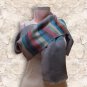 Elegant Multi Color Pashmina Stole - Ekat weave, pure wool, warm, light weight,